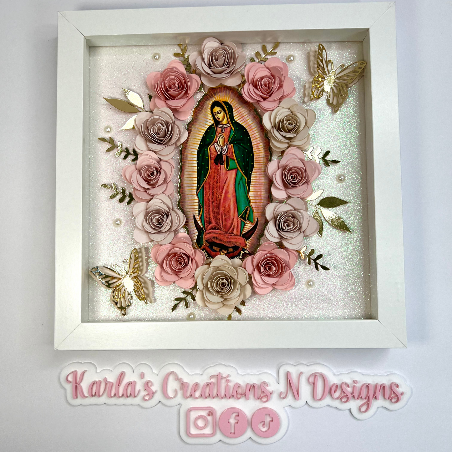 Virgencita Shadow Box