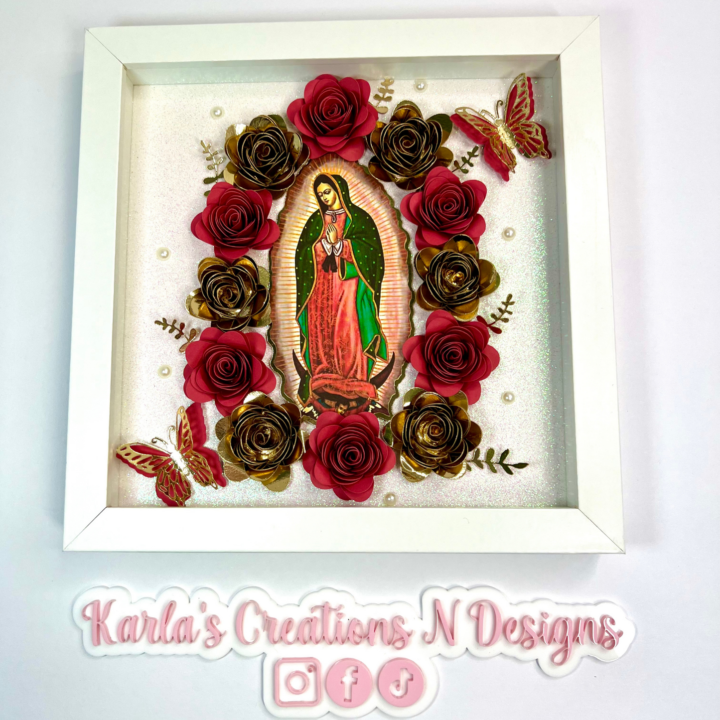 Virgencita Shadow Box