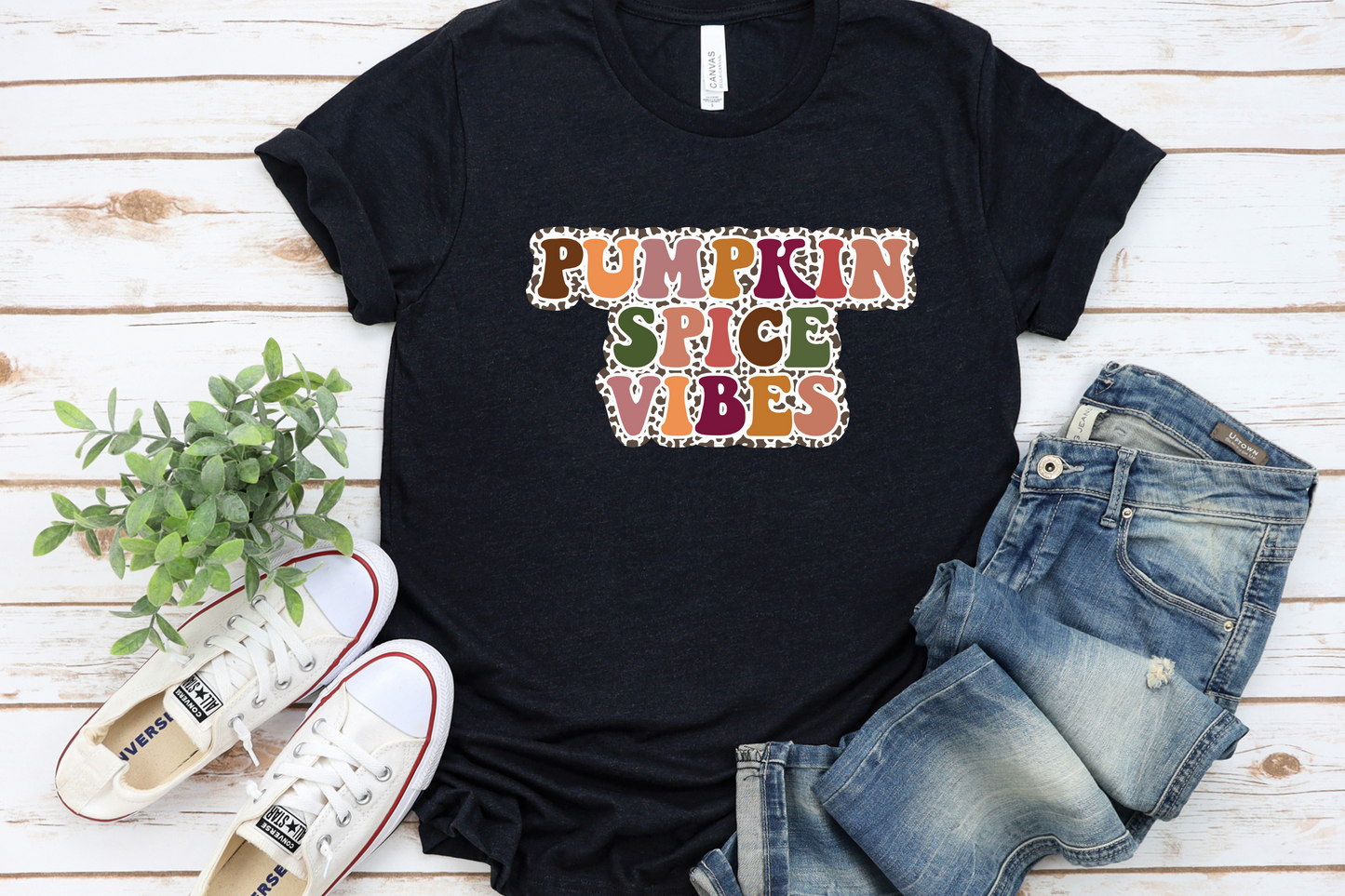 Pumpkin Spice Vibes DTF Transfer