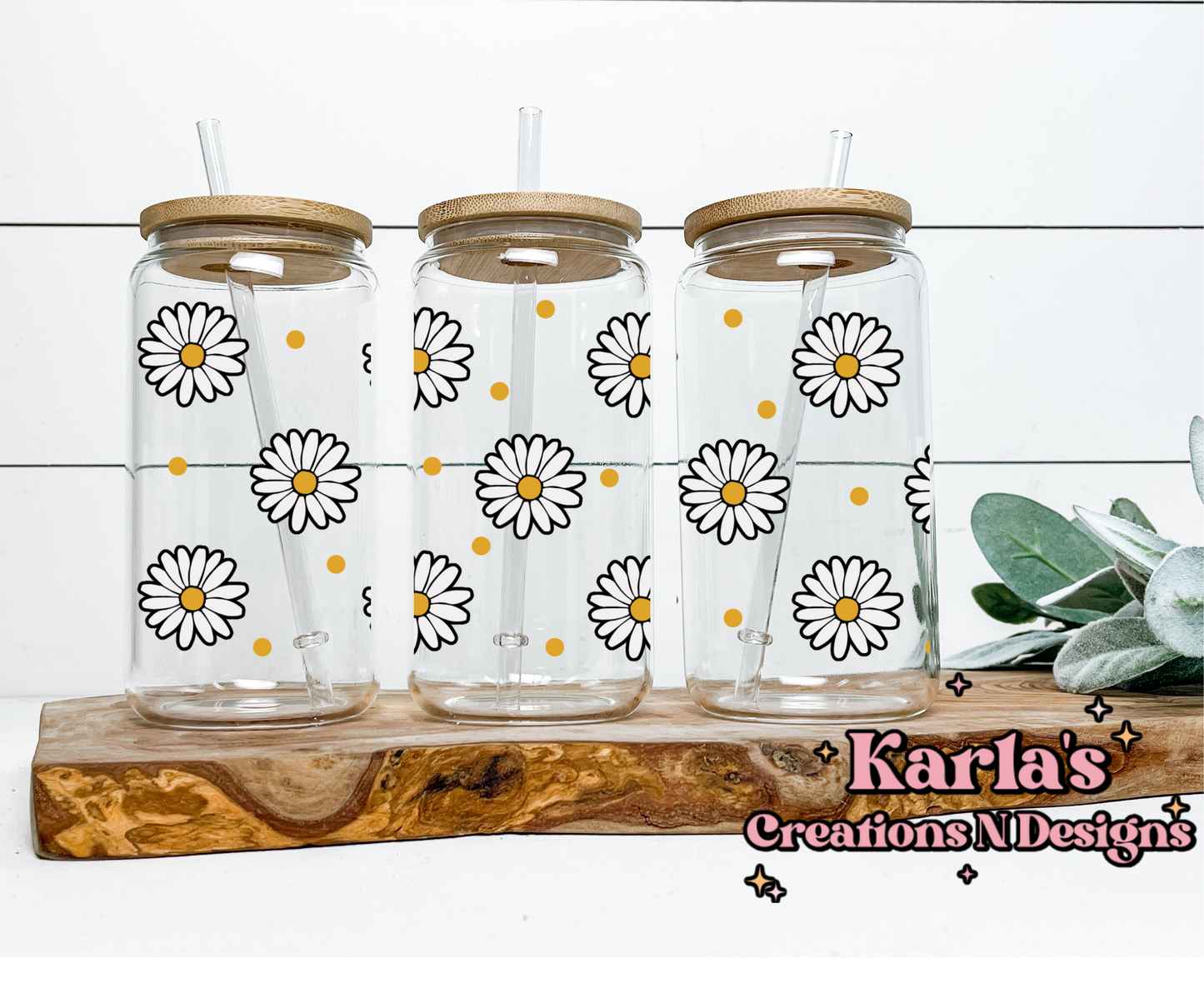 Daisy 16 oz Libby Glass
